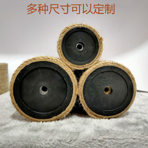 DIY Cat Tree Pole with Replaceable Sanding Accessories, Sword Palm Fiber for Cat Trees, Bulk Material