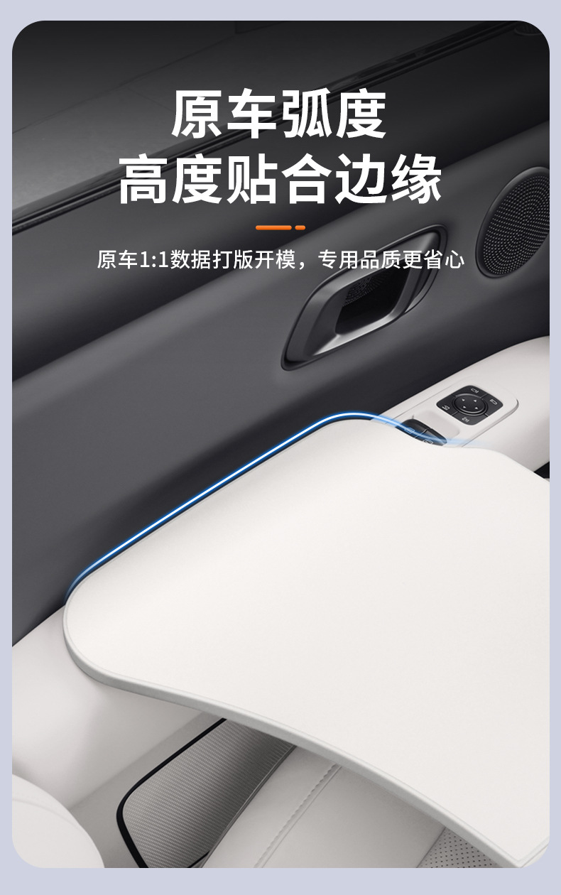 Suitable for Xiaomi SU7/YU7 small table board, car folding dining table, car laptop desk, interior accessories