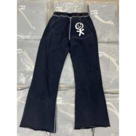 26ss南油高定/买手店小众 Urba家ins风休闲运动裤卫裤火柴人印花