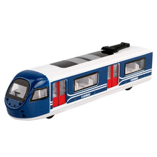 儿童玩具合金绿皮火车模型复兴玩具车地铁动车高铁和谐号男孩