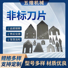 非标刀片异形刀片不锈钢合金三角尖头刀弧形齿刀条小刀片厂家批发