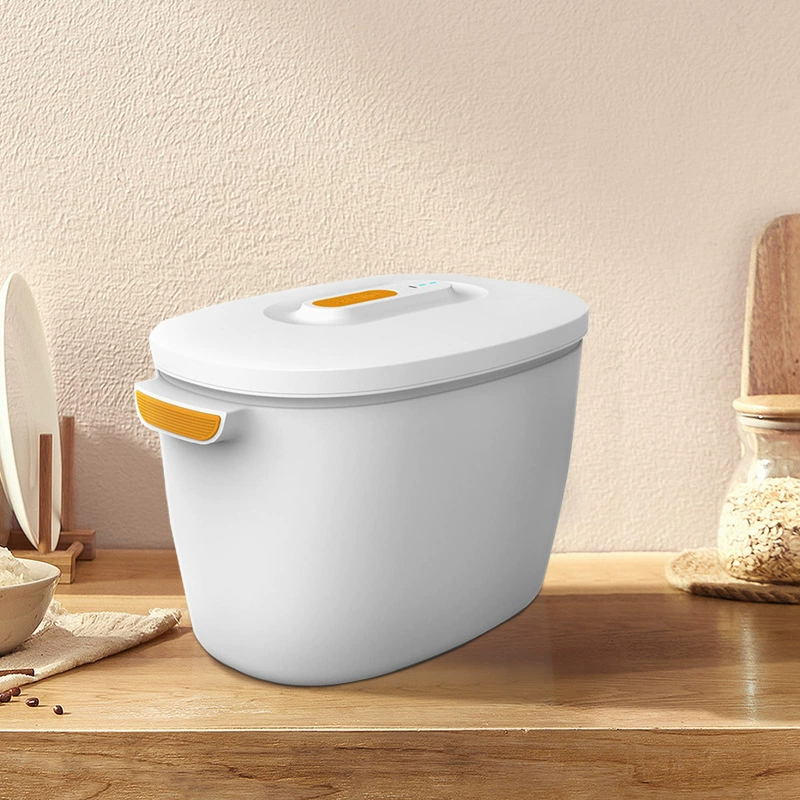 Интеллектуальное ведро для хранения зерна для домашних животных Вакуумное уплотнение Влагостойкое хранение свежести Пользовательский ящик для хранения кошачьего зерна Ящик для хранения Ведро для ферментации