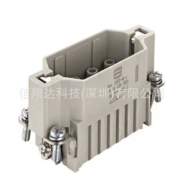 09160283001 Han 28DD M-c HARTING重载连接器 28芯高密度10A公芯