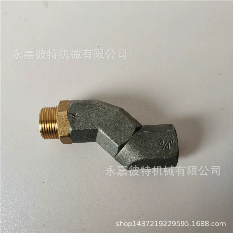 Универсальный соединитель для заправки топлива из цинкового сплава с 6 точками крепления, вращающийся на 360 градусов, с резьбой NPT3/4, универсальные аксессуары для заправки