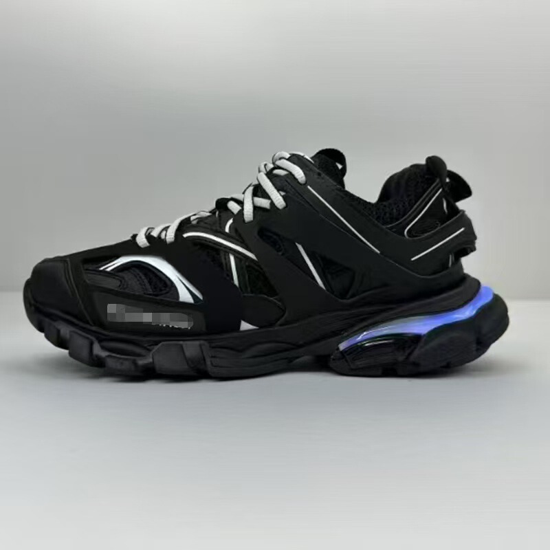 Putian Pure Original Paris Third Generation Track 3.0 Led Neon Light Shoes for Men and Women Couple Executive Edition Dad Shoes