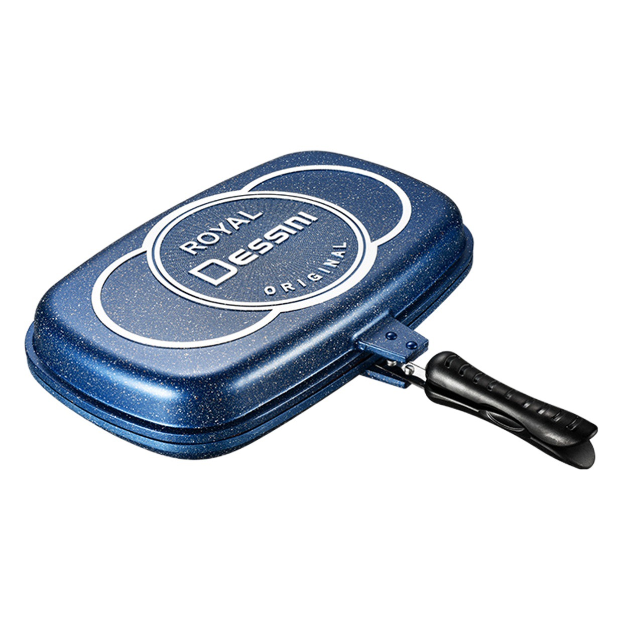 Exportación de la fábrica de mármol filete sartén antiadherente de doble cara bandeja para hornear