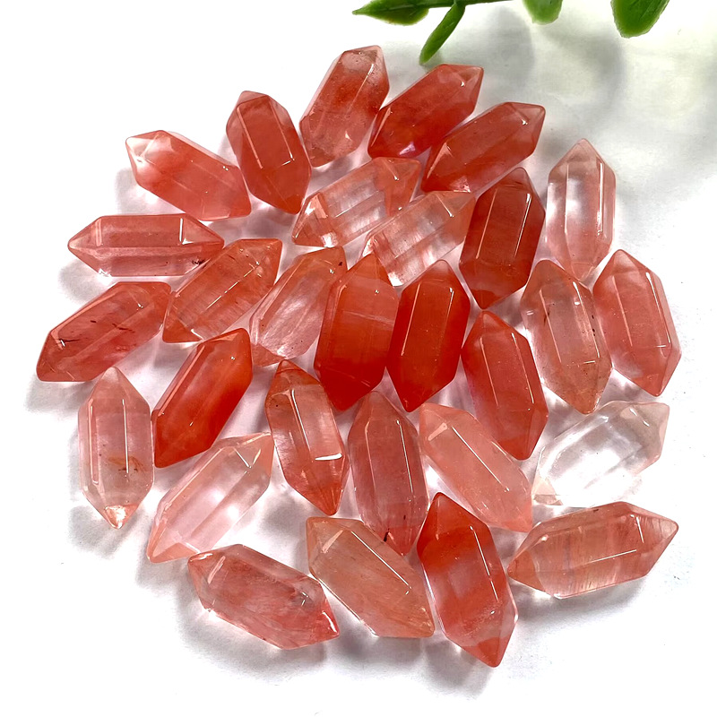 수박레드 8*21mm (싱글) (천연이 아님)