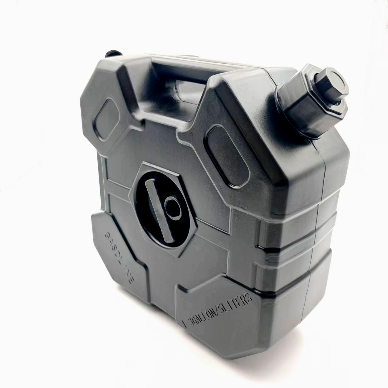 Portable Plastic Thickeneded Explosion-Proof Gasoline 5L Oil Barrel Car Motorcycle Spare Fuel Tank Off-Road Self-Driving Equipment Modification