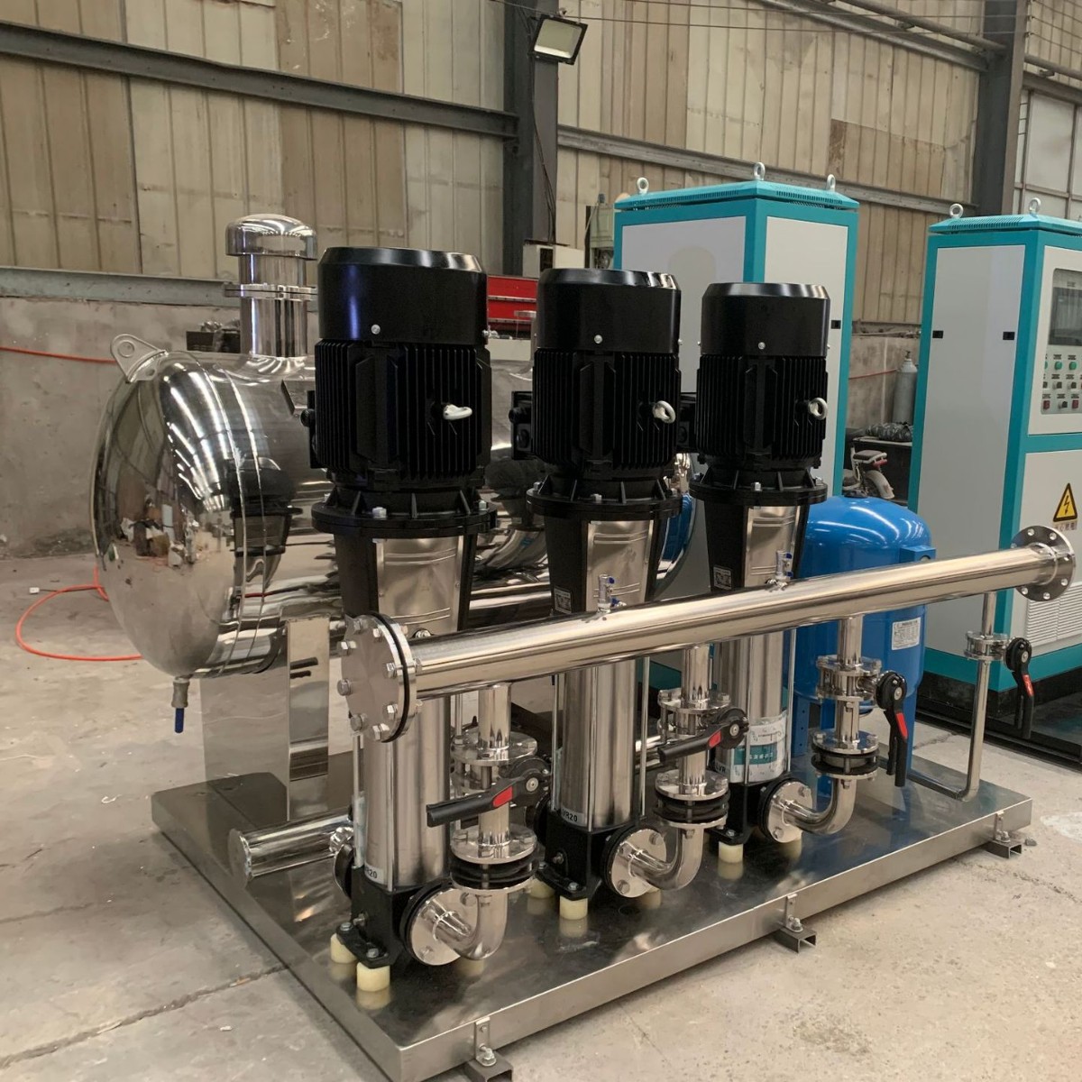 不锈钢无负压供水机组    成套供水设备变频无负压给水设备