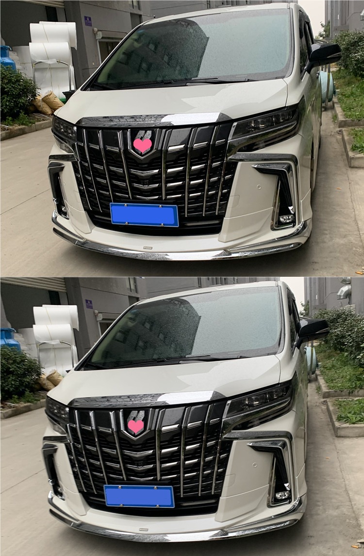 Suitable for 15-23 Alfa Front and Rear Lip Bright Strips Modified Large Surround Sc Front and Rear Bumper Mona Lisa Accessories