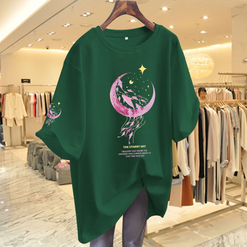 100 Cotton Short-sleeved T-shirt Women's Solid Color All-match Casual Base Shirt Korean Style Summer Half-sleeved T-shirt Loose Top
