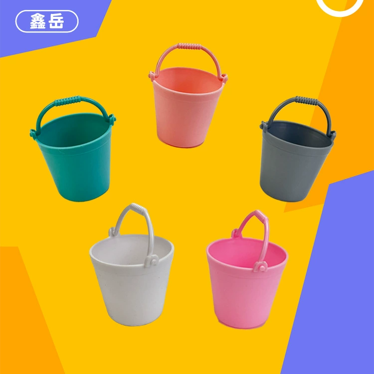 Мини-кукла украшения ins миниатюрные цветные маленькие ведра для детей сад дома многофункциональные игрушки ведра оптом