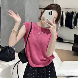 女式针织衫;毛衣;吊带背心