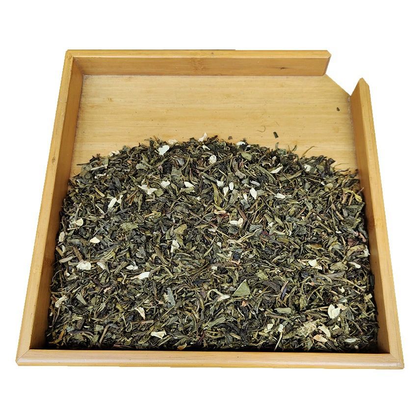 Ингредиенты для молочного чая от производителя: жасминовый чай, жасминовый зеленый чай, обычно используемые в общепите и кафе, с освежающим ароматом.