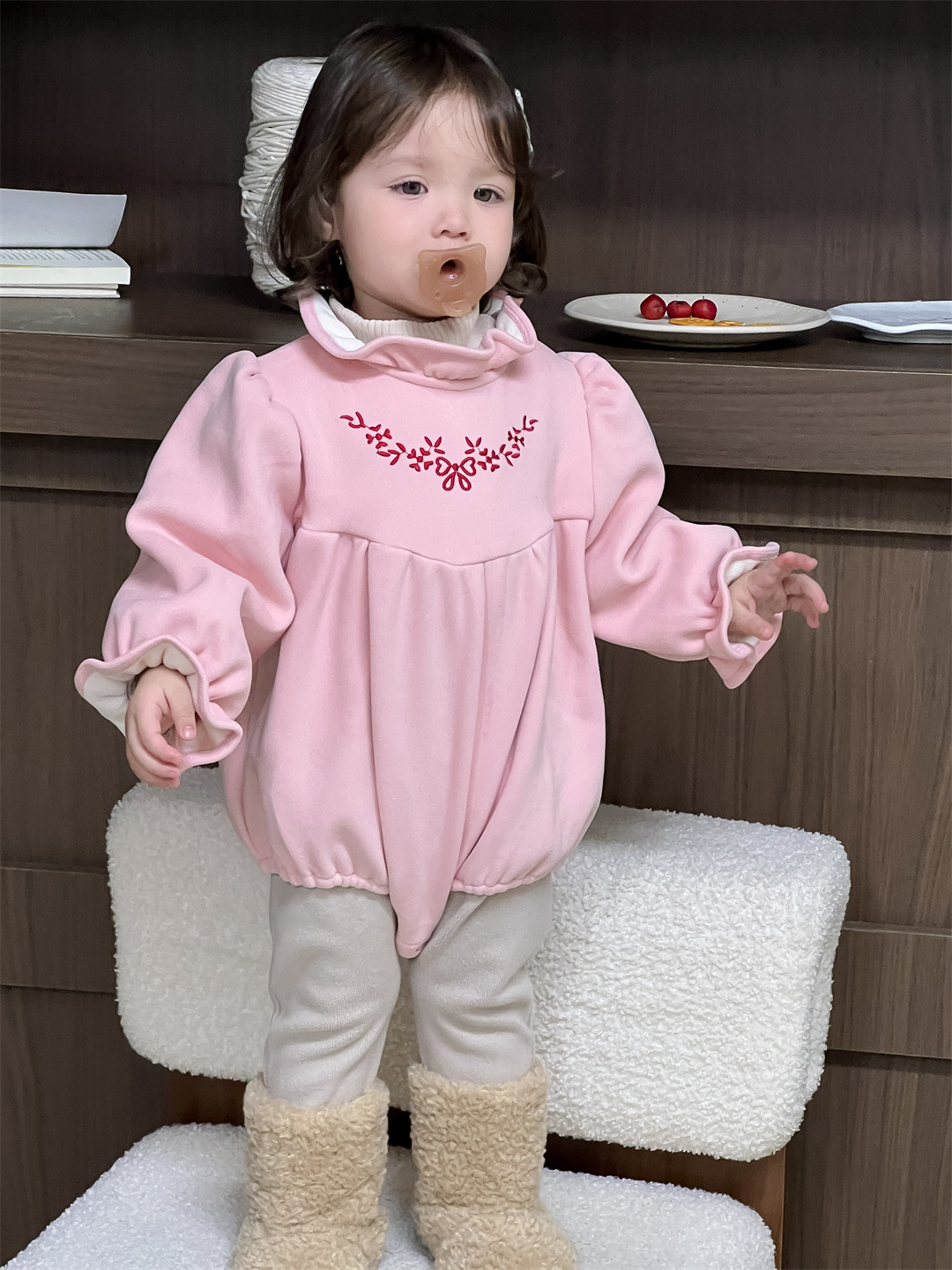 Ropa de invierno para niños, niñas, ropa de invierno para niños coreanos, ropa de invierno para bebés, ropa de invierno para bebés