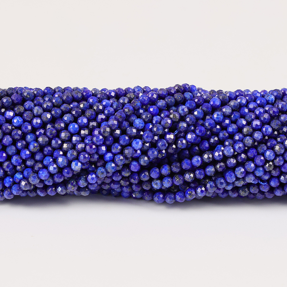 La lapis lazuli natural 2 - 3mm cristal semiacabado DIY cuentas de mijo cuentas de frascos fabricantes al por mayor image 4