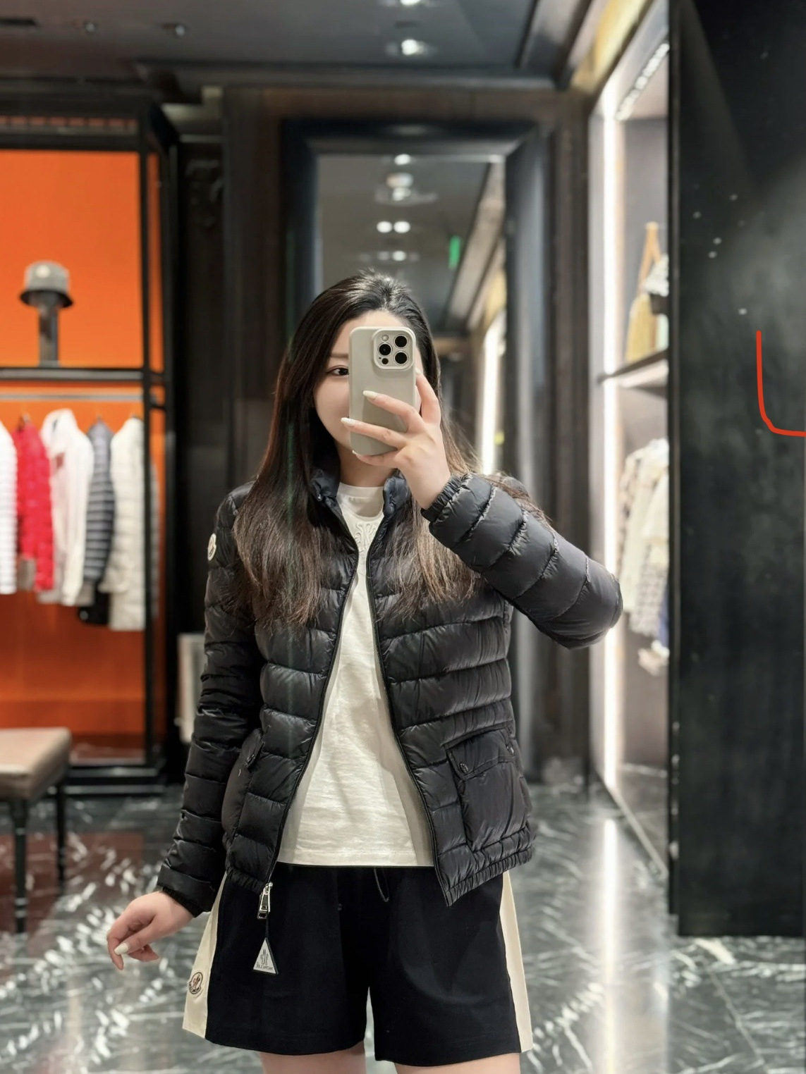 高バージョン蒙家2024新型Lansショート女性ダウンジャケット軽量秋冬ダウンジャケット