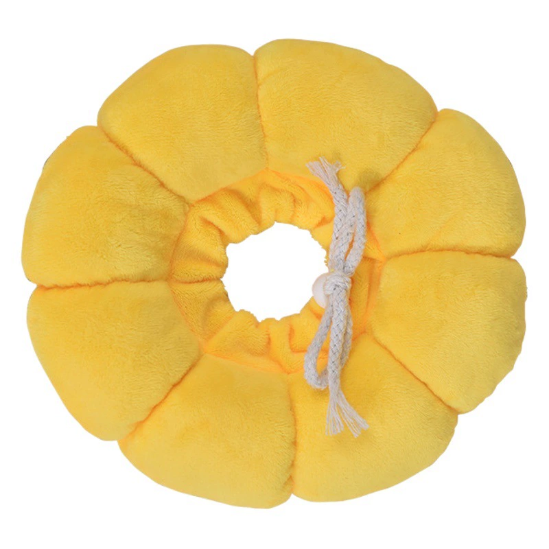 Кольцо кошки Элизабет с защитой от царапин Стерилизация домашних животных Позорное кольцо Размер Регулируемый водонепроницаемый головной убор Ошейник с защитой от облизывания