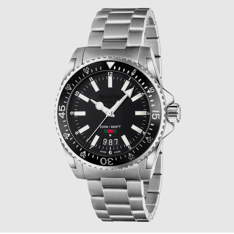 Water Ghost GG Quartz Men's Foreign Trade Popular Sports Casual Casual Stainless Steel Band European and American Women's Watch Internet Celebrity Watch