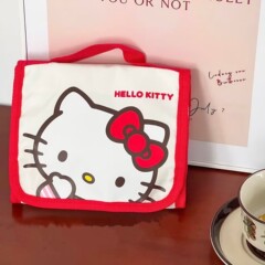 ファッションキティポータブル化粧品バッグポータブル収納袋ウォッシュバッグ女の子かわいい化粧品トラベルバッグ漫画