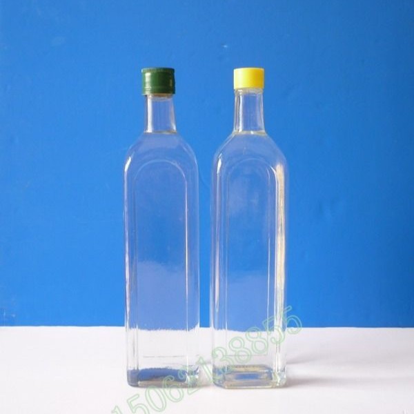 玻璃罐包装玻璃瓶500橄榄油瓶油瓶麻油瓶玻璃厂家批发食品级