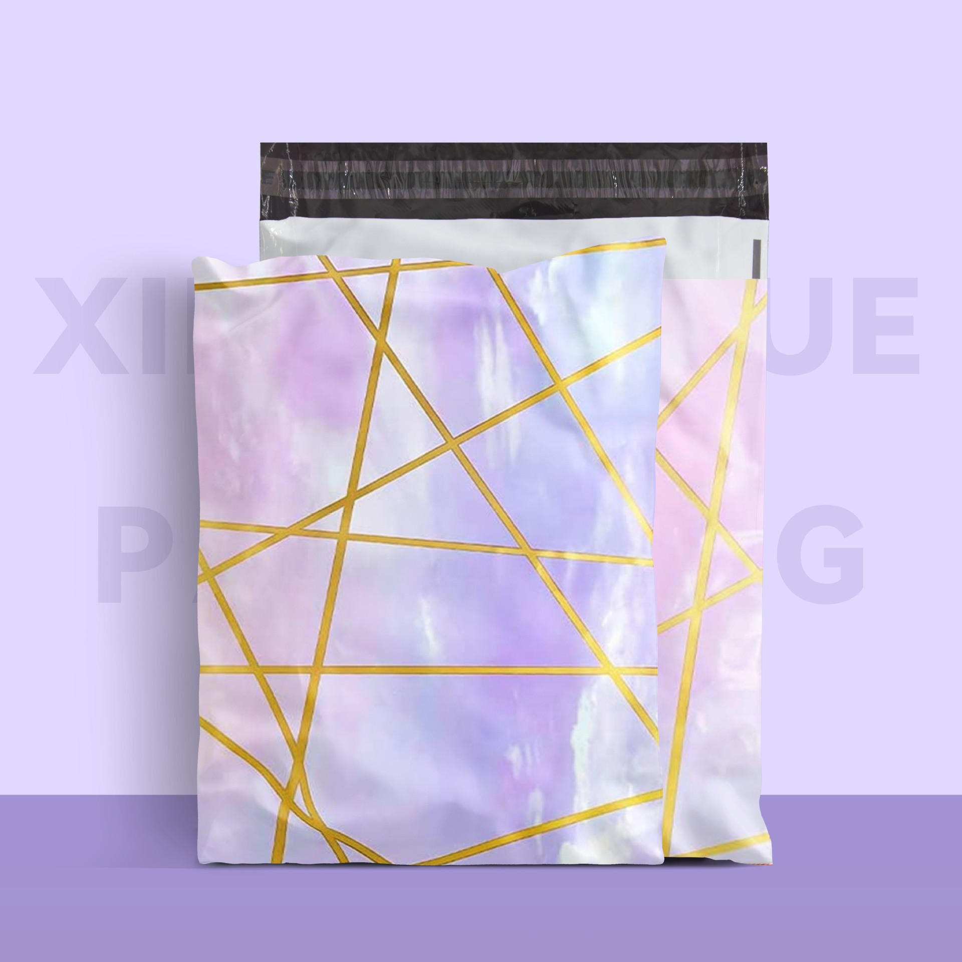 퍼플 골드-25.5*33+4cm;[100개/팩]