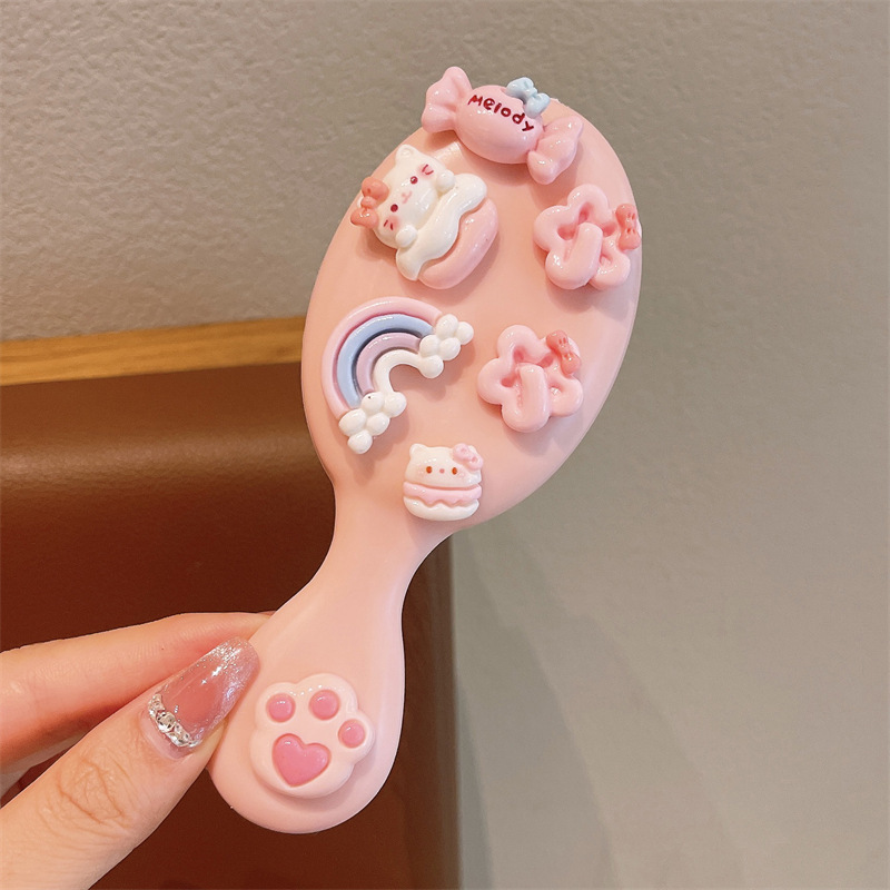 Pein de masaje de cojín de aire para niños Sanliogou niñas pequeñas no lastimas pein de cabello doméstico niñas pein de bolsa de aire esponjosa alta cráneo image 12