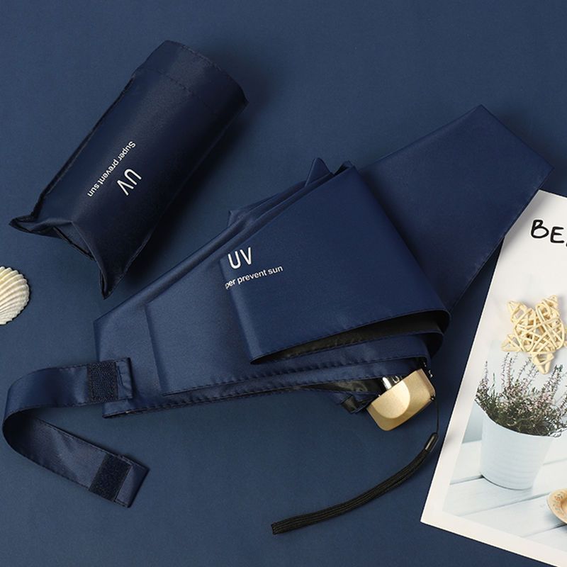 【5つ折り】傘さしカバー-ネイビー