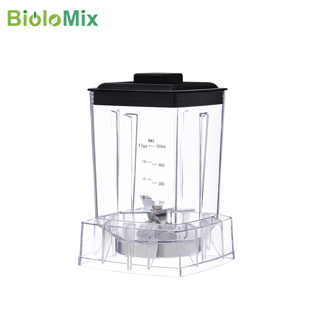 Máquina batidora para romper paredes 600ml taza de molienda taza de molienda taza de molienda seca Grinding jar se adapta a una variedad de modelos