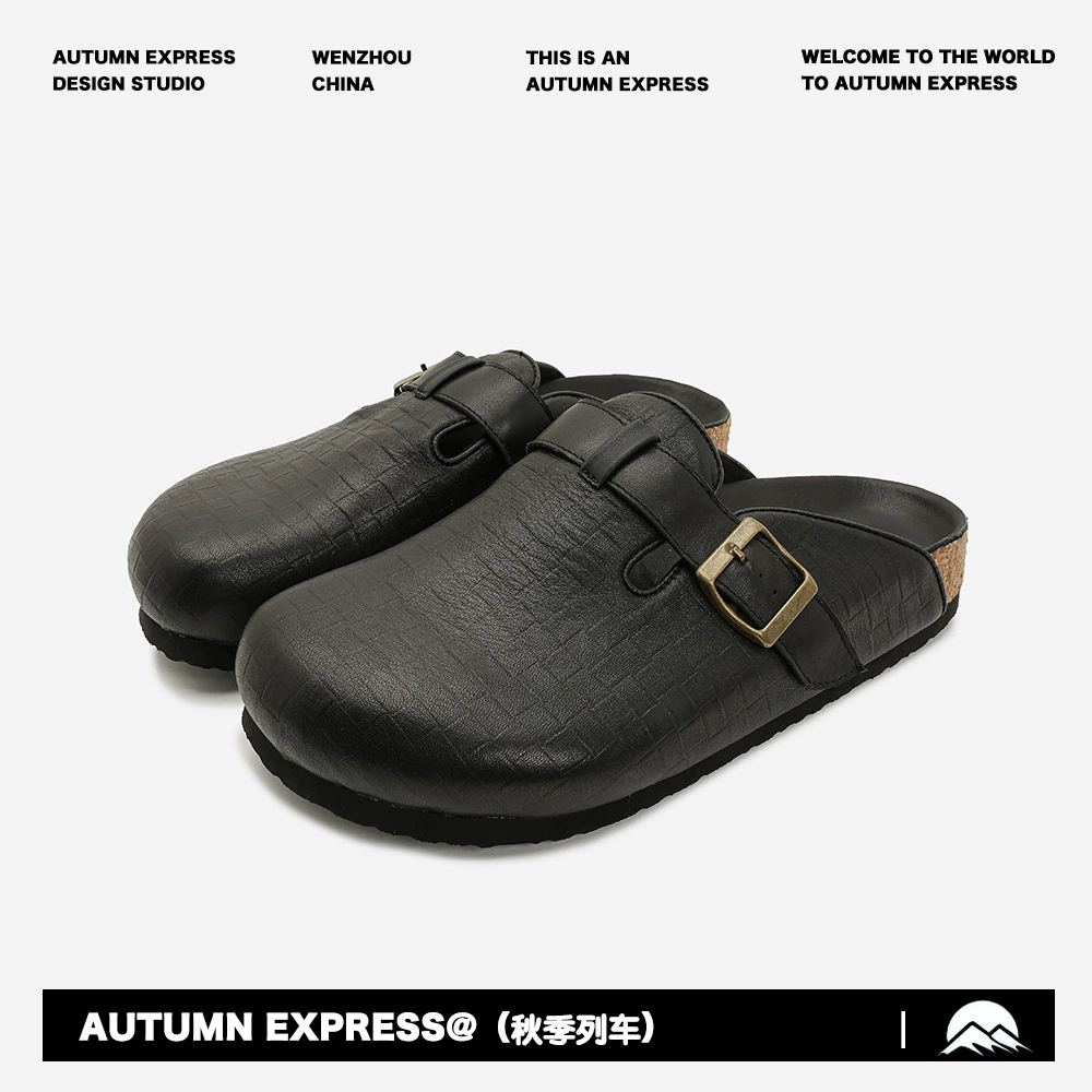 Кожаные ботинки Birken на толстой подошве Мужские летние сандалии ретро-сандалии