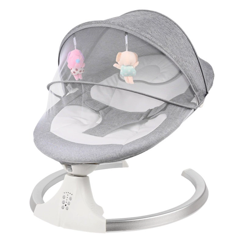 Детское электрическое кресло-качалка новорожденный ребенок уговаривает ребенка многофункциональный стул-качалка может лежать в колыбельной