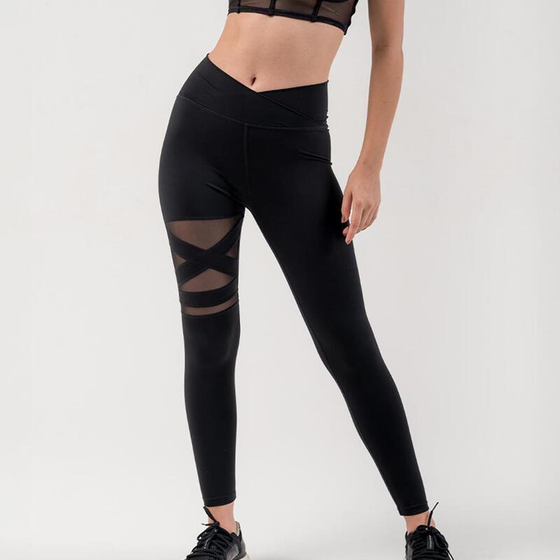 Cross-Border Women's Yoga Pants, Tummy Control, Sports Running Leggings, Sexy Design, Comfortable Exercise, Jogging Elastic Pants