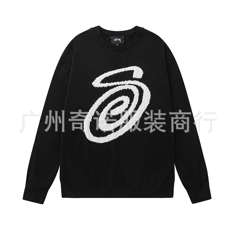 原标stu斯图经典火焰黑八印花翻领短袖衬衫 25夏季新款男女同款|undefined