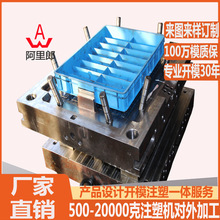 特殊机器塑料配件箱模具 工厂车间大型特殊工具箱注塑模具 可注塑