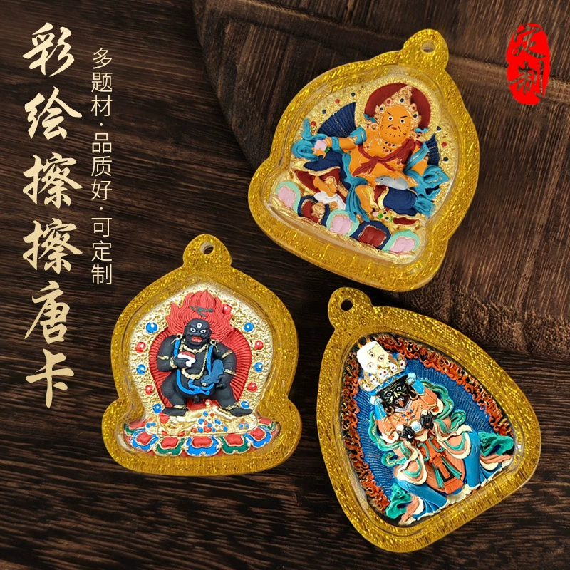 Ручная роспись трения в тибетском стиле Тхангка