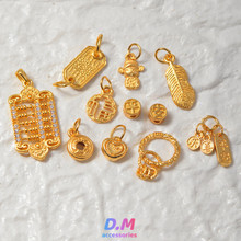 S925������24K���Ͻ��ƽ��ϲ�����������вƽ�������С��׹���
