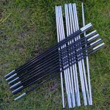 现货批发便携式玻璃纤维帐篷支撑杆组件玻璃纤维折叠杆用于衣服干