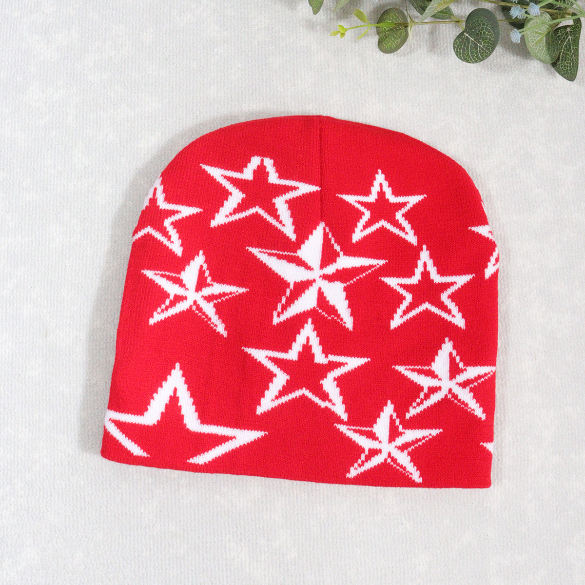 Cappelli unisex tendenza nuovo stile pullover piccola stella Y2K jacquard uomo e donna cappelli_voghion.com