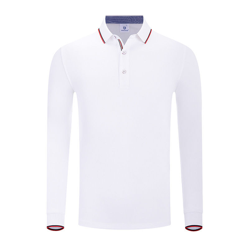 Camisas electorales transfronterizas de mangas largas con la solapa, camisetas culturales, camisetas publicitarias, camisetas comerciales, ropa de trabajo, ropa personalizada