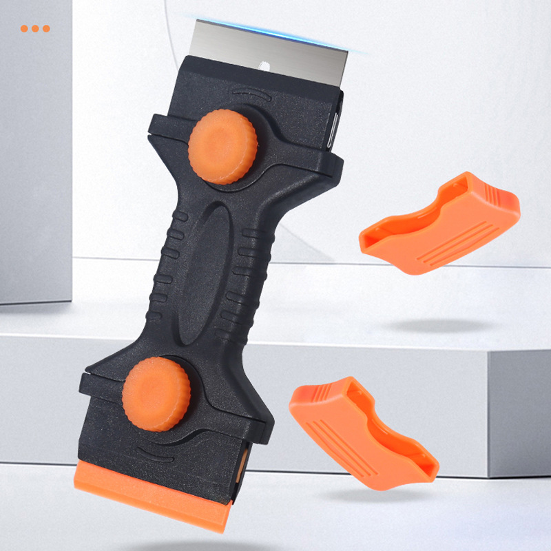 除胶双头铲刀手机汽车贴膜厨房去污清洁除胶清理小工具刮玻璃铲刀