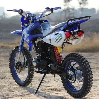 Off-Road Motorcycle with Two-Wheel Rear Rack, Zongshen 150Cc Two-Seater Mid-High Race Motorcycle with Anti-Slip Tires (Non-industrial tires)