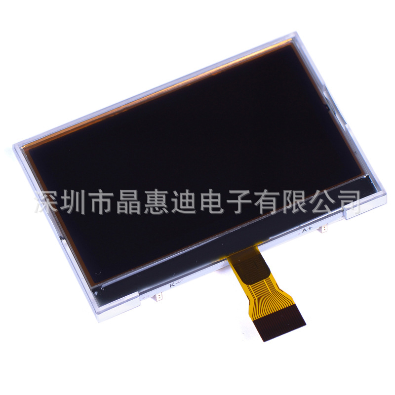 12864/Һ����/LCD/2.8Ӣ��/����/�ڵװ���/JHD12864-G343BSW-BL