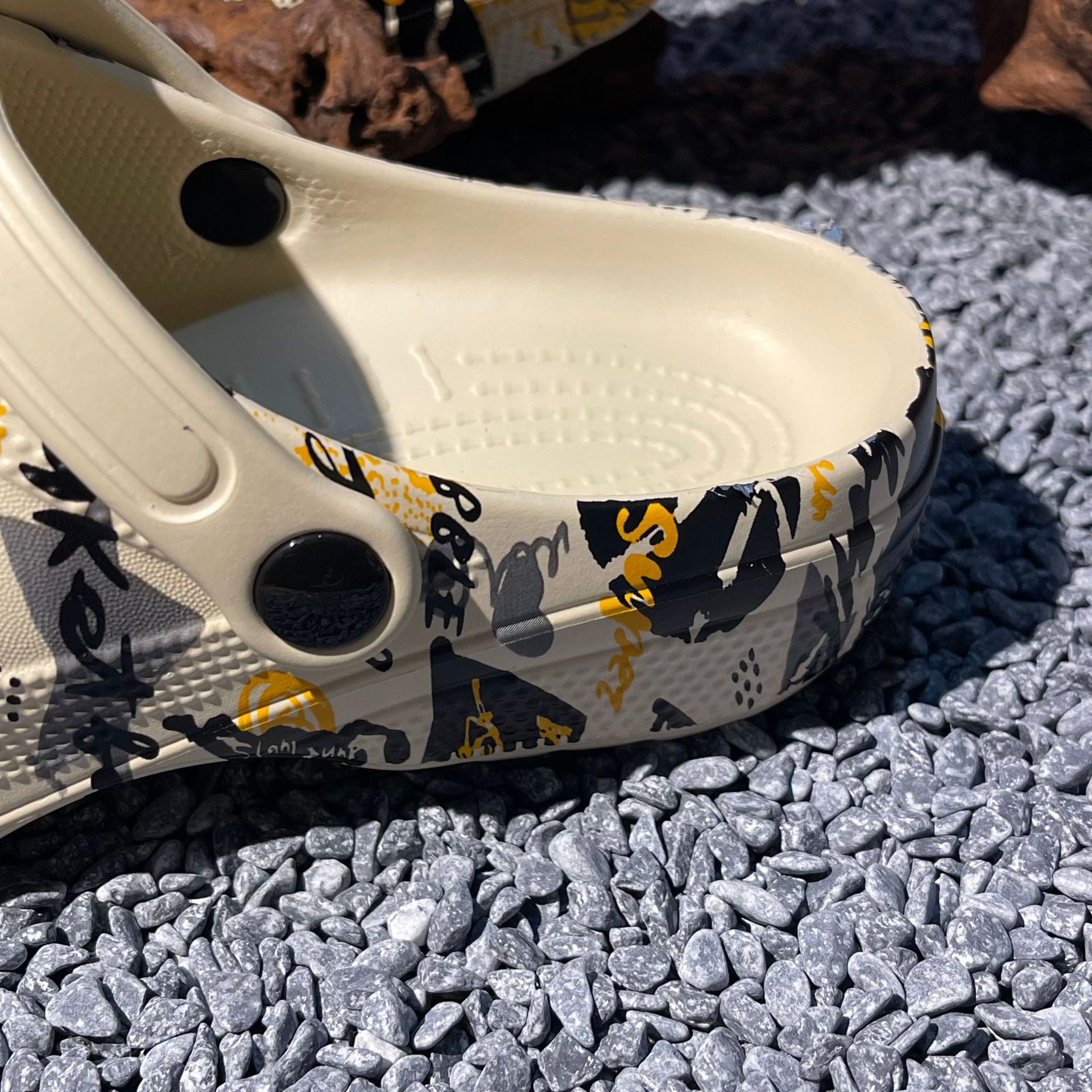 Zapatos de baloncesto transfronterizos 2026 nuevas sandalias de cabeza de bolsillo zapatos de playa para hombres zapatos de baloncesto casuales impresos zapatillas