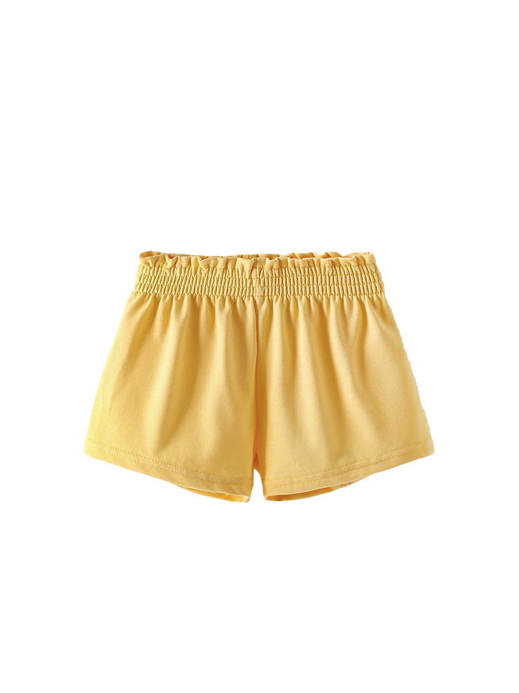 Malwee pantalones cortos de niñas verano Europa y los Estados Unidos niños cintura elástica lindos pantalones de seguridad de niñas pantalones casuales