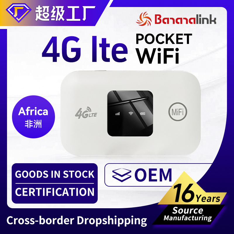 Africa MIFI 4G LTE SIM Card Slot 2100mAh Battery card wifi
