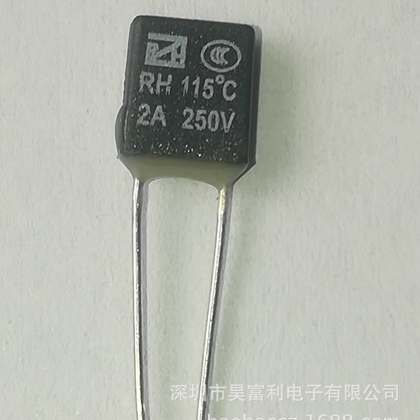 原厂供应 RH 115度2A方形温度保险丝 热熔断器 热保护器