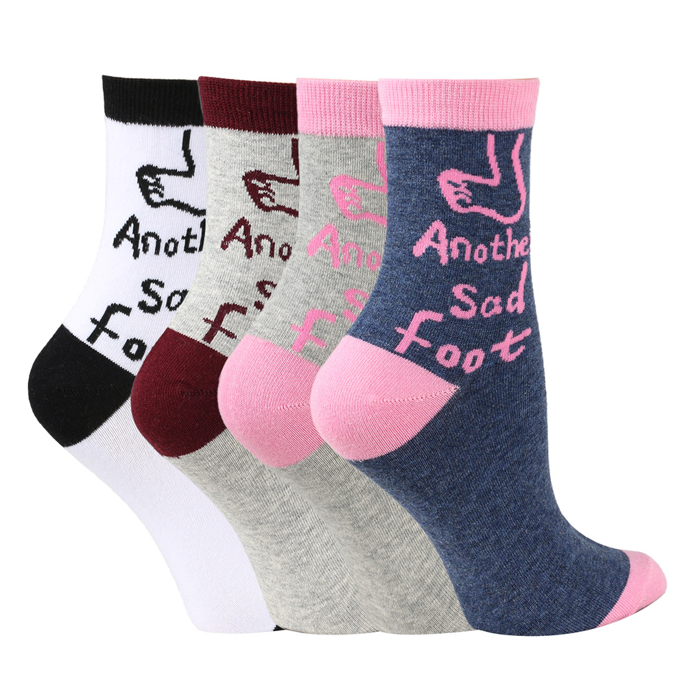 Personalised Crew Socks For Couples With Custom Funny Patterns_voghion.com