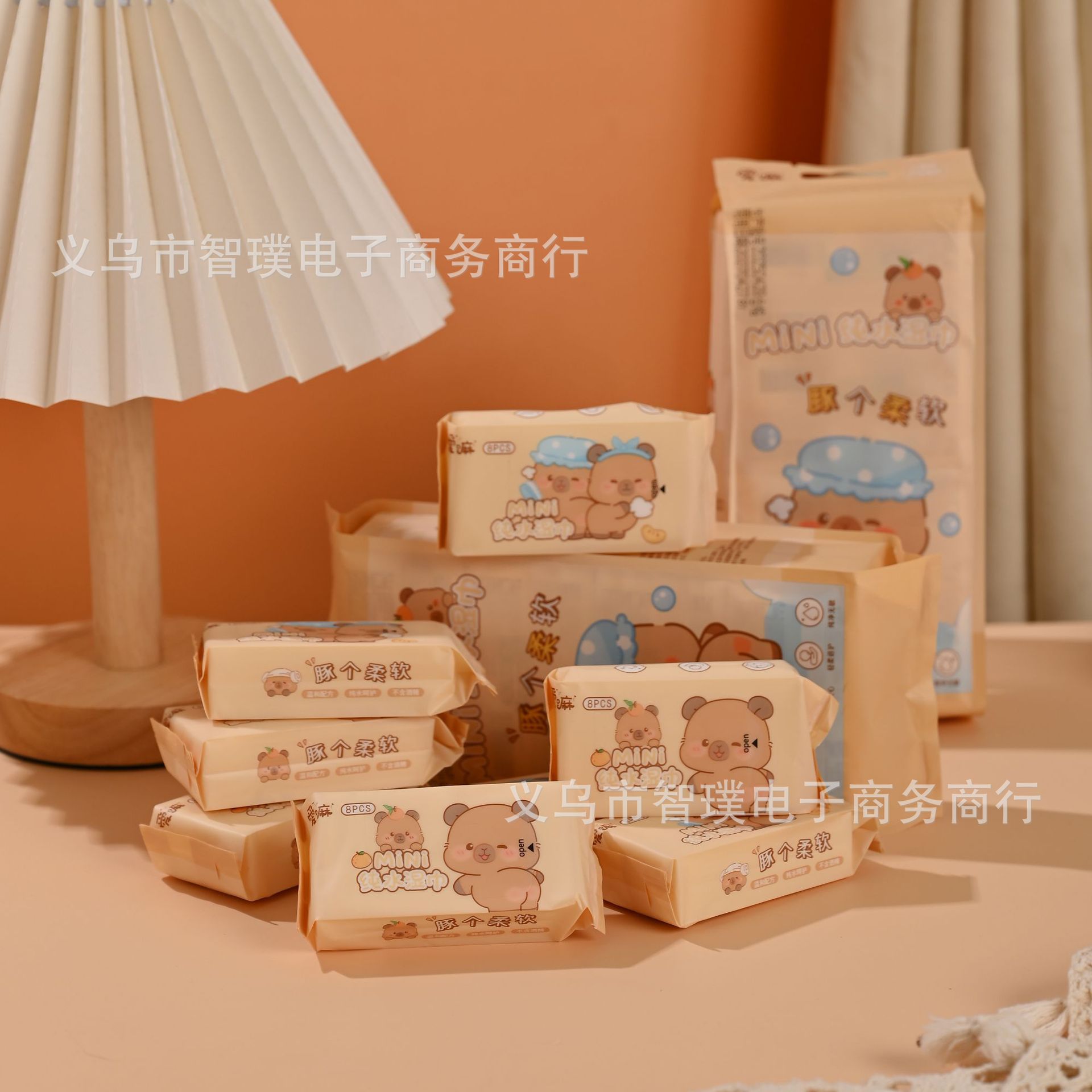 카피발라 피기 물티슈 8팩