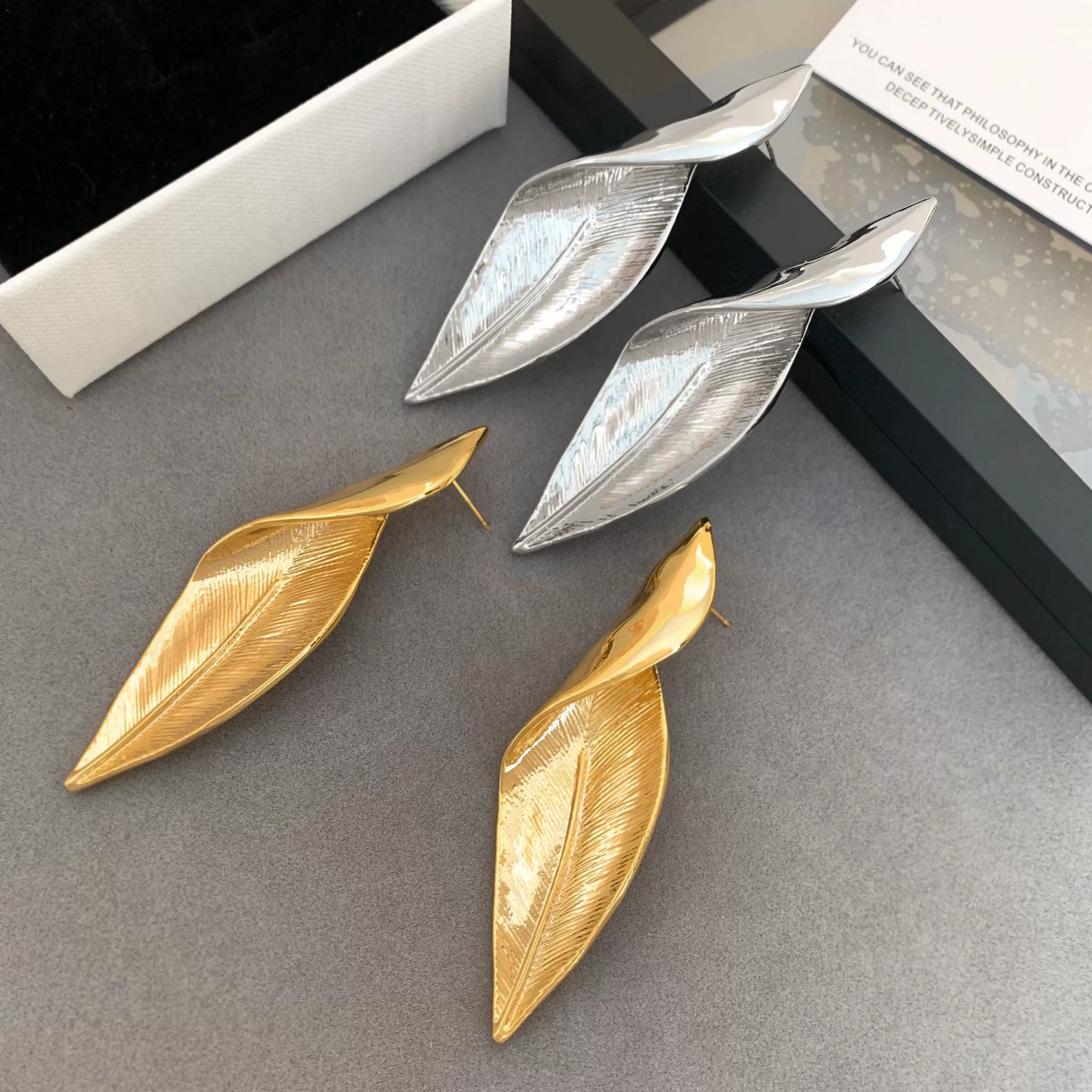 Retro bronze metal earrings, for import, European style