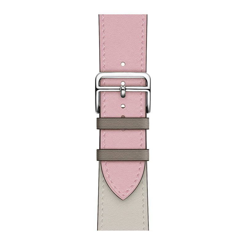 Подходит для кожаного ремешка Apple Hermes ремешок iWatch 8/7/6/5/4 поколения - цвет поколения - кожаный ремешок против взрыва